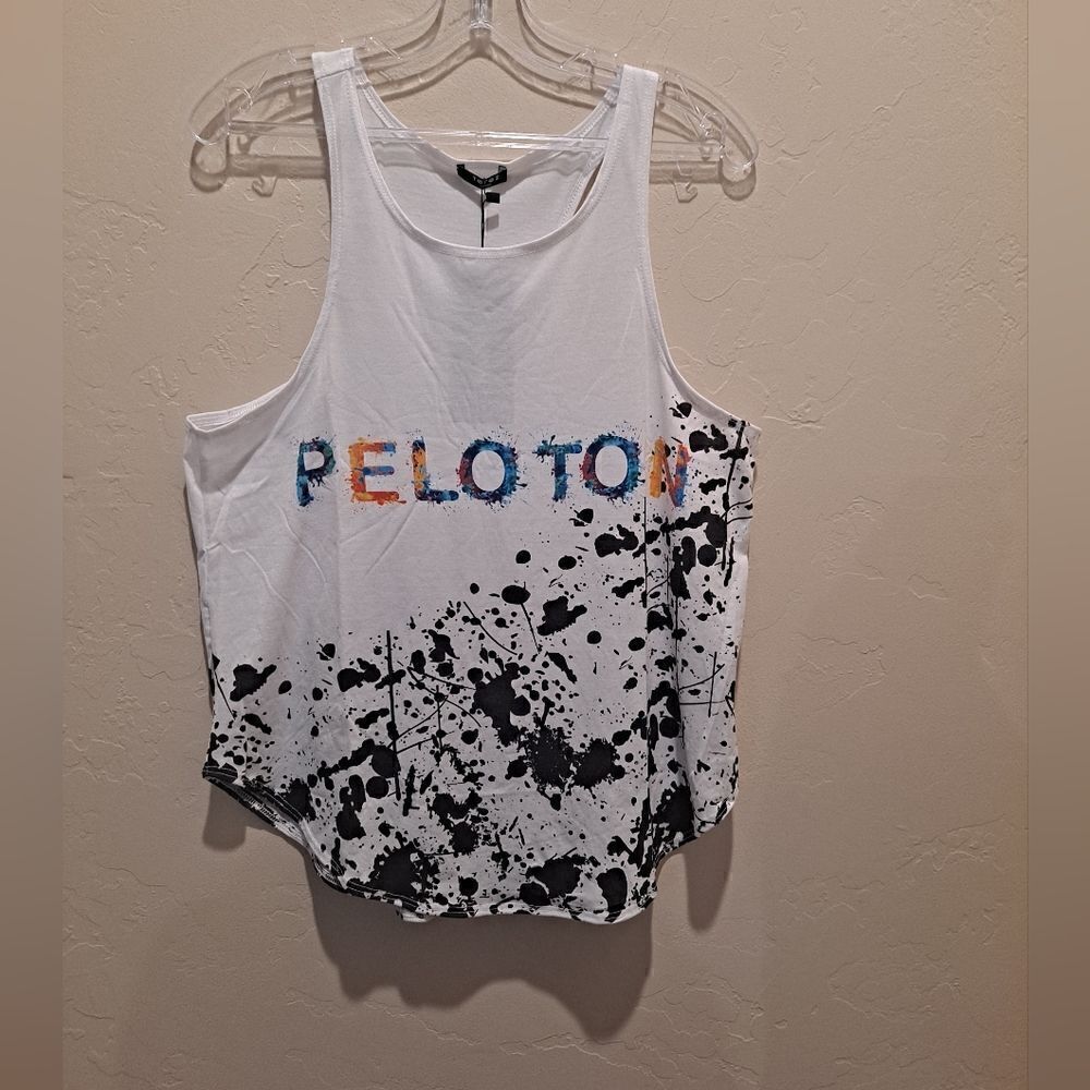 Terez Splatter Tank Peloton NWT